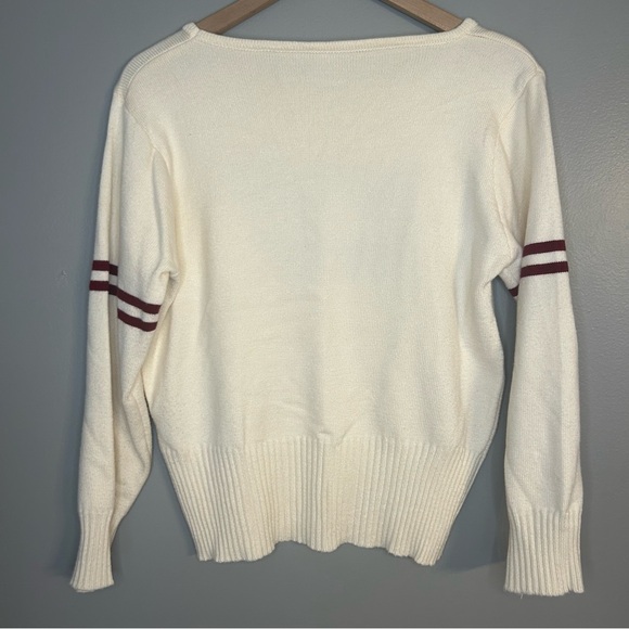 Taylor Swift Official Merchandise Red Era Varsity Sweater, Size XS - Picture 7 of 9